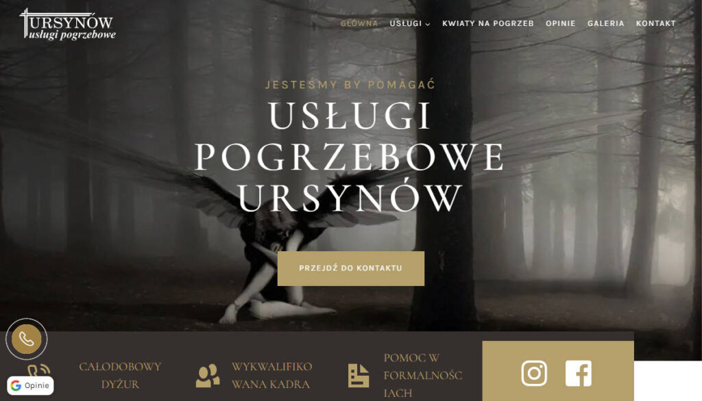 pogrzebyursynow.pl - banner